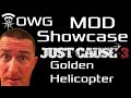 Just Cause 3 Mod Showcase - Golden Helicopter Invasion