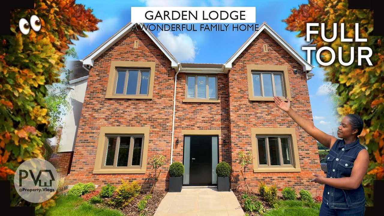 Touring A READY TO MOVE IN BEAUTIFUL 5 BED Luxury Home | Inside Garden Lodge Property Tour