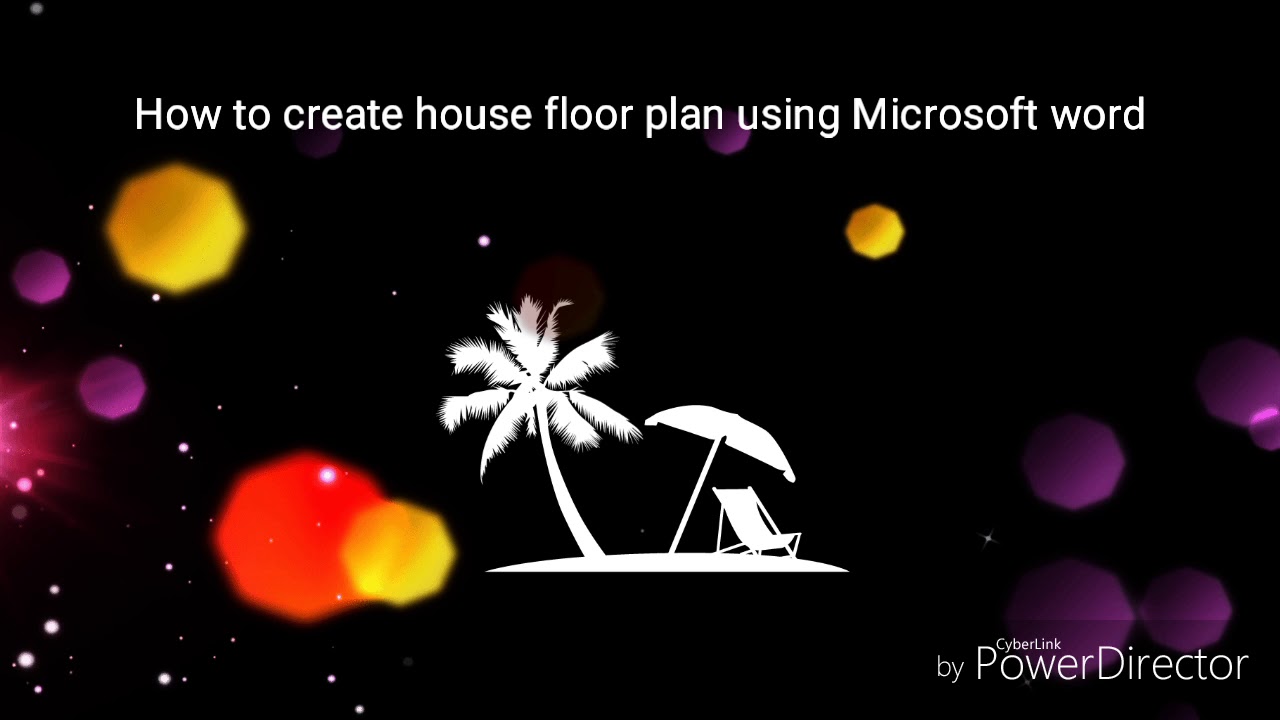 how-to-create-floor-plan-using-microsoft-word-youtube