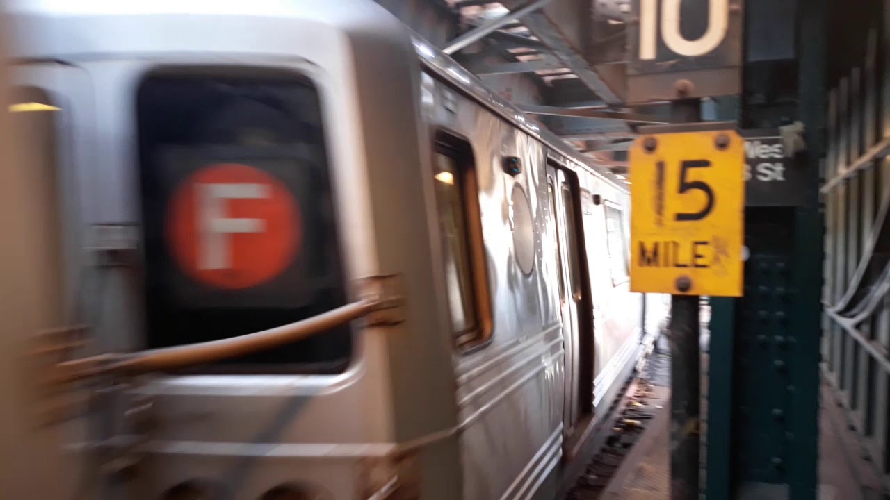 Piktin Yard R46 (F) and Refurbished R160s - YouTube