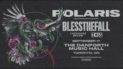 Polaris Live Full Set HD @ Danforth Music Hall Toronto 9/17/2024