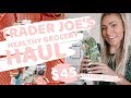 TRADER JOE'S HEALTHY GROCERY HAUL | $45 COLLEGE BUDGET