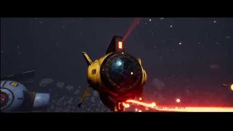 Unreal Engine 4 - Drone Prototype - Update / Now with Asteroids and Particle effects
