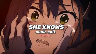 J. Cole - SHE KNOWS | audio edit Resimi