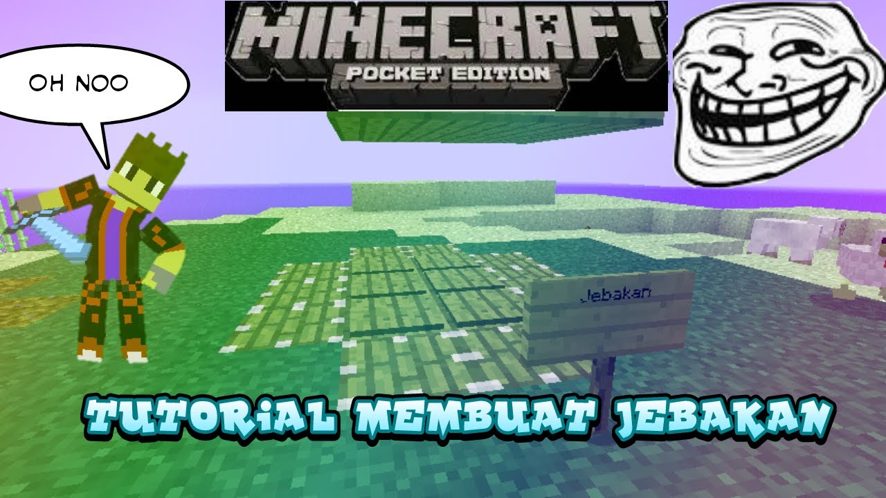 Cara membuat Jebakan?? #MINECRAFT - YouTube