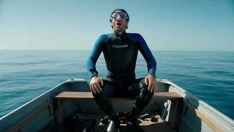 A Man Farting in a Wetsuit (Veo 3) Fart Edit Video