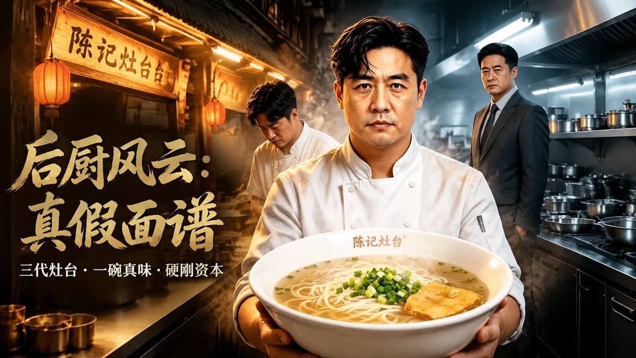 【高清全集】《后厨风云：真假面谱》 #逆袭 #爱情 #甜宠 #反转 #热门短剧 #drama #爽剧 #電影 #精彩影视 #AI短剧