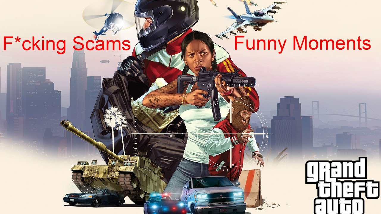 Gta 5 Funny moments (so many scamers)
