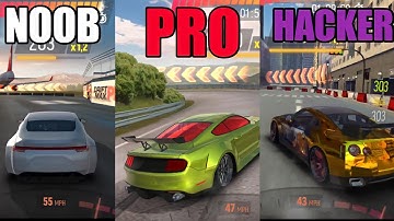 NOOB vs PRO vs HACKER in Drift max pro