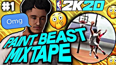 NBA2K20 6’10 PAINT BEAST MIXTAPE ! || CRAZY SNATCH BLOCKS & CONTACT DUNKS || MOST UNSTOPPABLE BUILD!