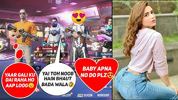 😍Random Cute & Innocent Girl call me Noob... 1v3 Tdm Challenge-SAMSUNG A3,A5,A6,A7,J2,J5,J7,S5,S6,S7