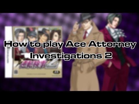 Video: Ace Attorney Investigations 2 Details