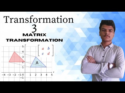 Видео: Matrix Transformation ||Optional Math class 10||