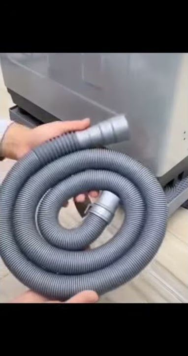 Washing Machine Water outlet Pipe Joint Trick