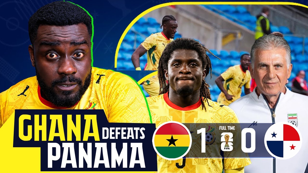 Ghana Blackstars shows resilience and high spirit to beat Panama