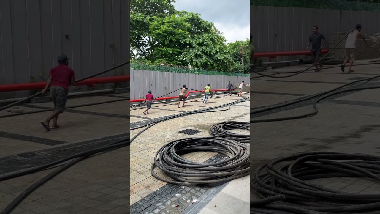 240 sqmm Aluminium XLPE Armoured Cable Installation | Transformer to LT Panel | @_m.r_Raj__ |Elc Raj
