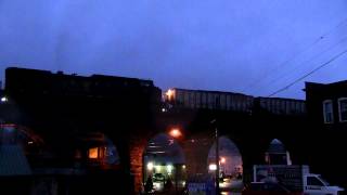 CSX Battels the Bellaire Viaduct Part 2