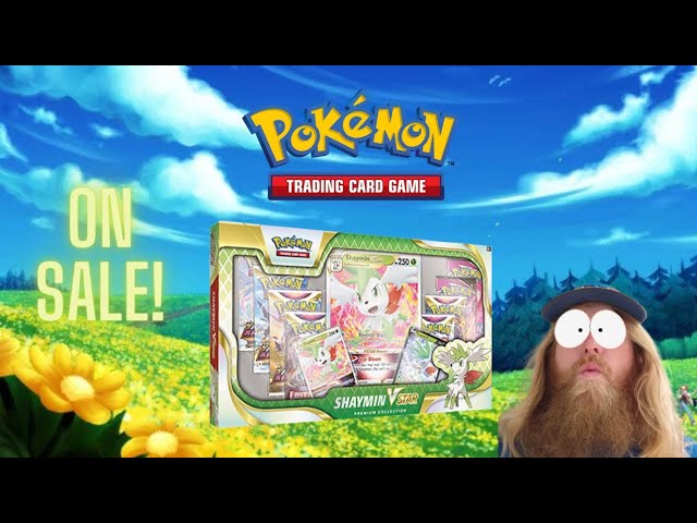 Shaymin V Star Premium Collection Box Opening 