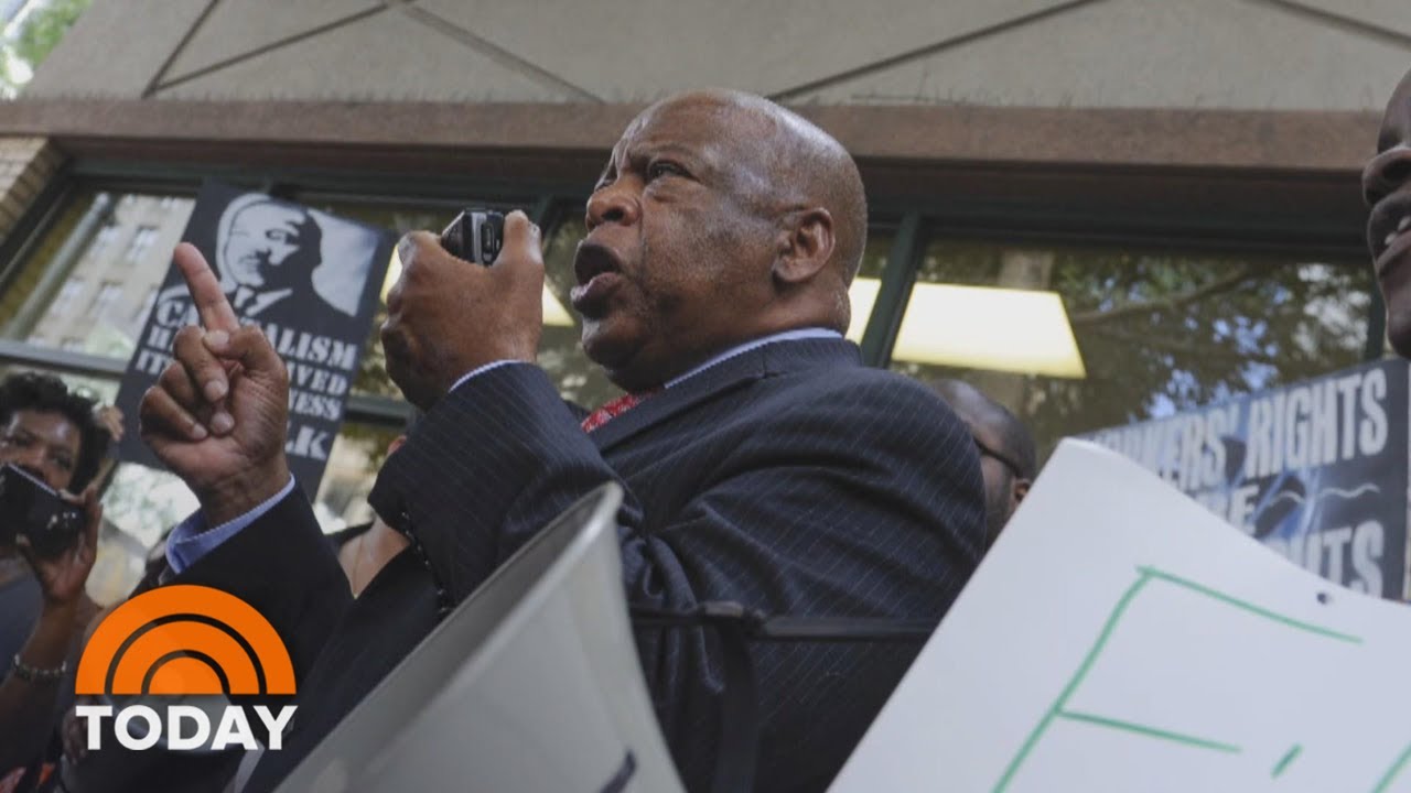 Rep. John Lewis, 'conscience of Congress,' makes final trip to Capitol