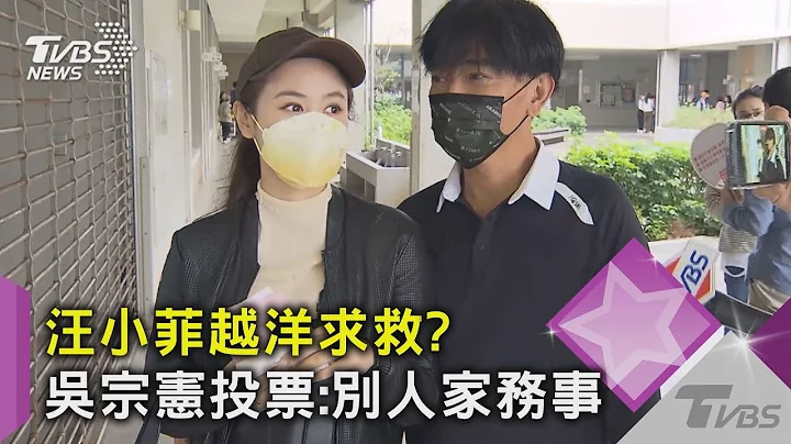汪小菲越洋求救? 吴宗宪「现身投票」谈: 别人家务事啦｜TVBS新闻 - 天天要闻