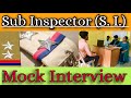 Sub inspector si  mock interview   west bengal police