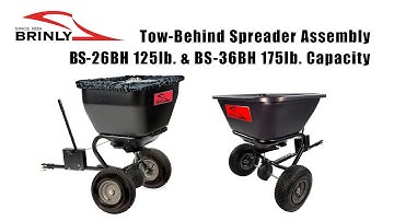 How to Assemble the Brinly BS-26BH and BS-36BH Tow-Behind Broadcast Spreaders