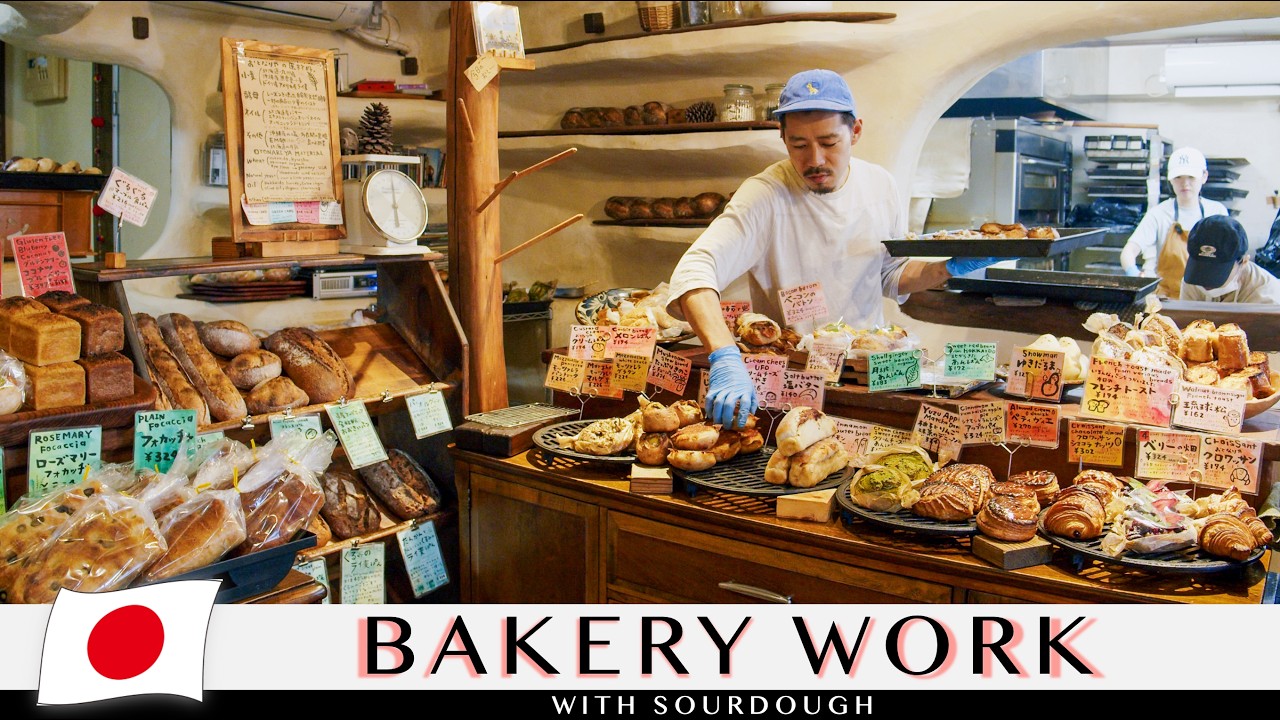 Inside a Beloved Okinawa Bakery: 70 Varieties, Endless Baking from 1:30 AM |Sourdough Bread in Japan