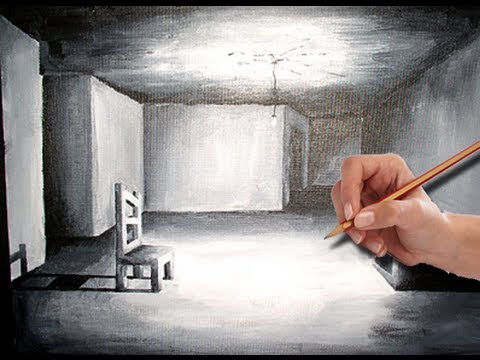 How To Draw A Dark Room