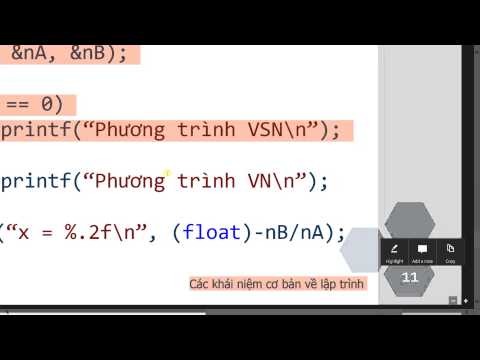 Buổi 2 - Khái Niệm Căn Bản Lập Trình C/C++ - [2/8]