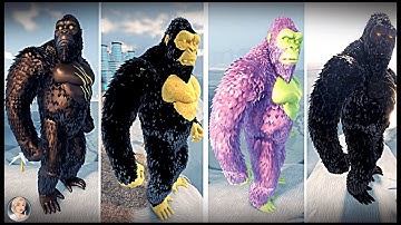Kong 2021 Best Skins Color | Kaiju Universe 2K