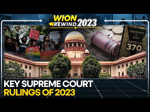 Year-ender 2023: What are the key Indian Supreme Court rulings in 2023? 