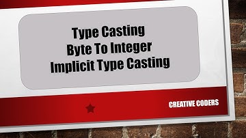Java Bangla Tutorial Part-20 | Type Casting | Byte To Integer  | Implicit | Widening | 2020