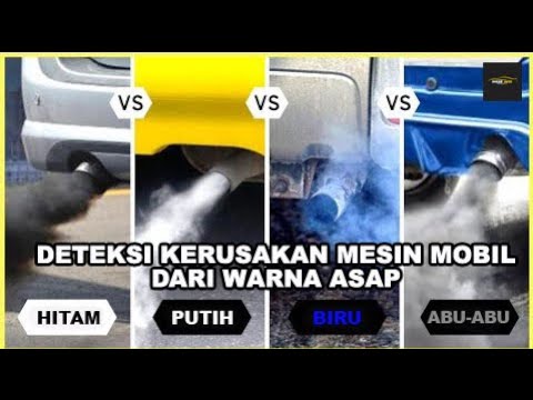 Mobil Berasap! Kenali Gejala Kerusakan Mesin Dari Warna Asap Knalpot