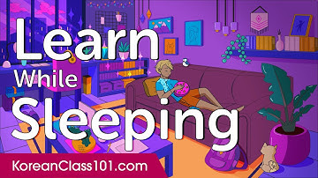 Learn Korean While Sleeping 8 Hours - ALL Basic Phrases You Need