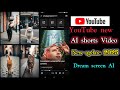 YouTube new update AI shorts video Make Tamil