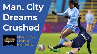 Chelsea Women's Victory over Manchester City - Conti Cup Semis