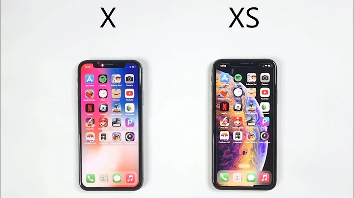 iPhone X vs iPhone Xs - SPEED TEST!