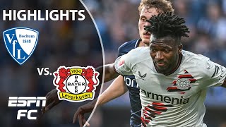 50 GAMES!  Bochum vs. Bayer Leverkusen | Bundesliga Highlights | ESPN FC