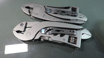 PIRANHA Adjustable Wrench Multi-Tools [Scary: three PIRANHA attack the Leatherman FREE P2]