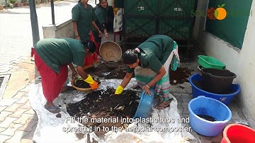 Community Composting - Soil and health - Managing Kitchen waste - Greens and Browns in English