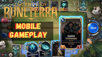Legends of Runeterra Mobile Gameplay (Android, IOS)