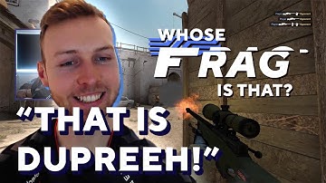 "That is Dupreeh" - Gla1ve recognizes his Astralis teammates play in Whose Frag Is That