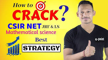 How to crack CSIR NET MATHEMATICS | Best Strategy for CSIR NET 2022 | CSIR NET EXAM PATTERN