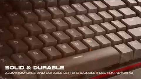 Mechanical gaming keyboard Genesis RX85 with Kailh Brown switches