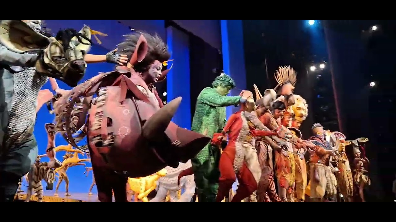 Der König der Löwen 15. Februar 25 Schlussapplaus 