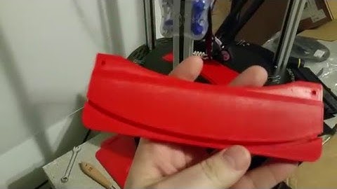 Printing a custom Rostock Max v2 Enclosure Bracket