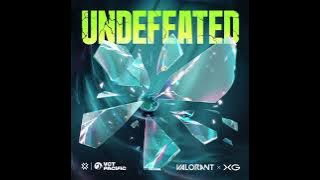 XG & VALORANT - UNDEFEATED [Audio]