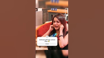 shenaaj gill 😭 crying| salman khan se magi mafi #biggboss #funny #salmankhan #shorts #ytshortsindia