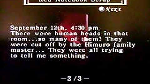 Lets play Fatal Frame 1 (PS2) Pt.1