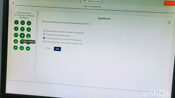 Introduction to Artificial Intelligence Springboard Assessment | Answers..